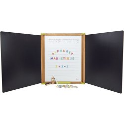 Jeujura Dřevěná trojkřídlá tabule J8799 153 x 66 cm
