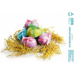 Velikonoční adhezní nálepky na okna 33x24cm, Dekorace s kraslicemi – Hledejceny.cz