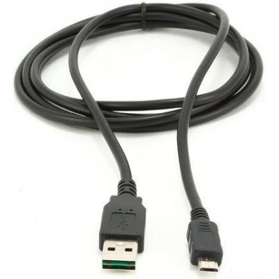 Gembird CC-MUSB2D-0.3M USB 2.0 AM na Micro-USB, 0.3m, černý – Zboží Mobilmania