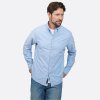 Pánská Košile Howick Howick Classic Oxford long sleeve shirt sky blue