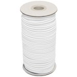 Pruženka kulatá průměr 4 mm - bílá a černá Barva: BÍLÁ 501 – Sleviste.cz