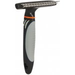 Trixie Hrablo dvojité dlouhá srst s antiskluzovou rukojetí 10 x 15 x 1,5 a 2 cm – Zbozi.Blesk.cz