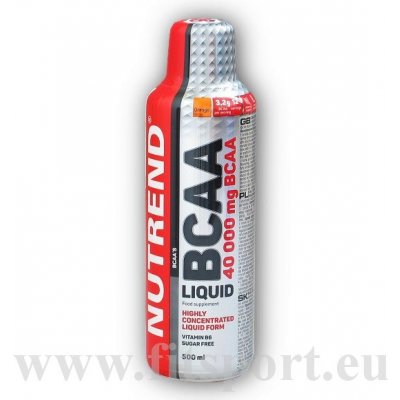 NUTREND Amino BCAA Liquid 500 ml – Hledejceny.cz