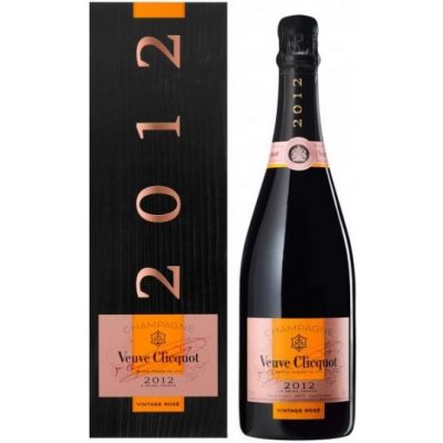 Veuve Clicquot Vintage Rosé 2012 0,75 l – Zboží Mobilmania