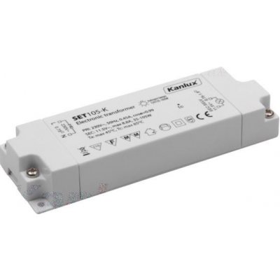 Transformátor elektronický Kanlux SET105-K 230/12VAC 35-105W 01426