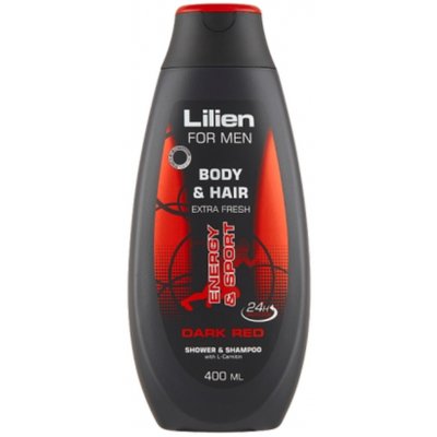 Lilien Dark Red Men sprchový gel 400 ml – Zbozi.Blesk.cz