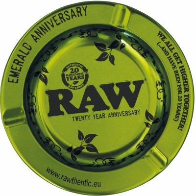 RAW kovový popelník 20TH ANNIVERSARY – Zboží Dáma