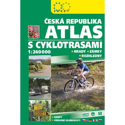 Atlas ČR s cyklotrasami 1:240 000 Žaket