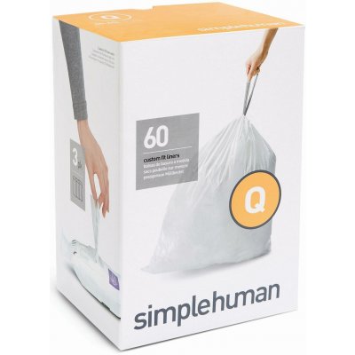 Simplehuman Sáčky 50-65 L typ Q zatahovací 3 x 20ks 35µm – Hledejceny.cz