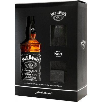 Jack Daniel's No.7 40% 0,7 l (dárkové balení zimní set) – Hledejceny.cz