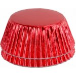 PME košíčky na muffiny Metallic red červené 50x28mm 30ks – Sleviste.cz