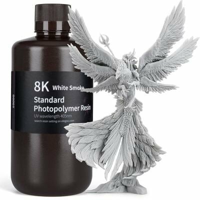 ELEGOO 8K Standard Resin White Smoke 1kg – Zboží Živě