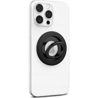 Spigen Nano Pop silikonový držák na telefon s MagSafe a prstenem - Black Sesame – Hledejceny.cz