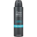 Dove Men+ Care Clean Comfort deospray 150 ml – Zboží Dáma