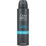 Dove Men+ Care Clean Comfort deospray 150 ml – Zboží Mobilmania