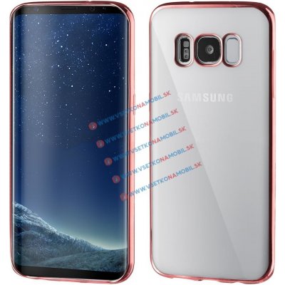 PROTEMIO 3309 METALLIC Silikonový obal Samsung Galaxy S8 Plus růžový – Zboží Mobilmania