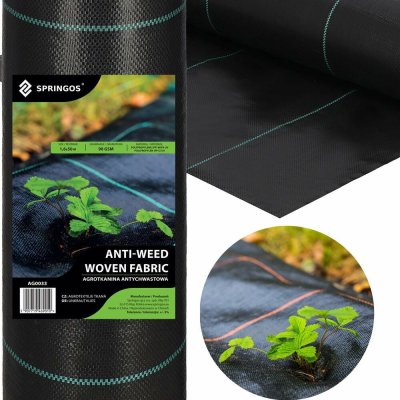 Springros Agro krycí netkaná textílie 1,6 x 50 m 90 GSM AG0033 – Hledejceny.cz