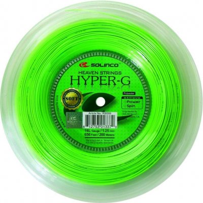 Solinco Hyper-G Soft 200m 1,25 mm – Sleviste.cz