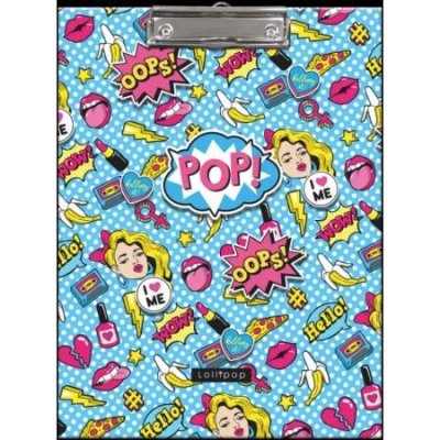 Podložka A4 s klipem Lizzy Lollipop POP 21855254 – Zboží Živě