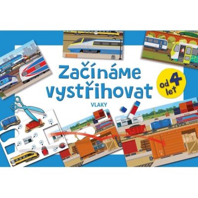 Začínáme vystřihovat Vlaky – Zboží Mobilmania