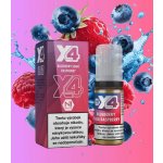 X4 Bar Juice Blueberry Sour Raspberry 10 ml 20 mg – Sleviste.cz