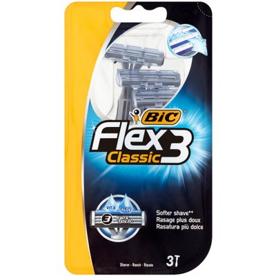 Bic Flex 3 Classic 3 ks – Sleviste.cz