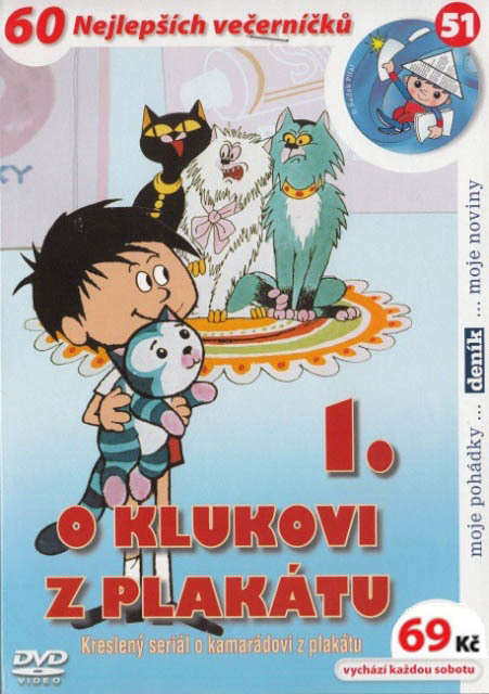 O klukovi z plakátu 1 papírový obal DVD