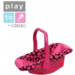 PlayTo Autosedačka pro panenky Anetka růžová – Zboží Dáma