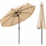 MultiGarden Zahradní slunečník Lavulo 300 cm béžový – Sleviste.cz