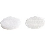 VELCRO Nalepovací příchytky kulaté 16mm suchý zip 16ks bílé VEL-EC60227 - 25.16.5500 – Sleviste.cz