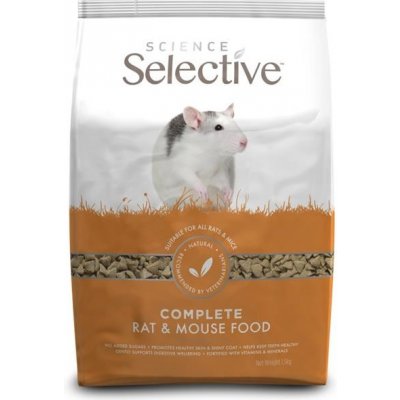 Supreme Petfoods Ltd Supreme Science Selective Rat & Mouse Potkan myš 1,5 kg – Zboží Mobilmania