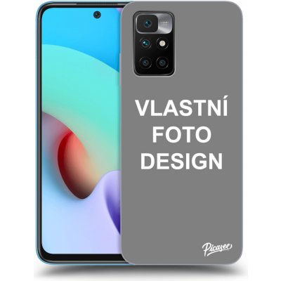 Pouzdro Picasee silikonové průhledné Xiaomi Redmi 10 - Vlastní design/motiv – Zboží Mobilmania