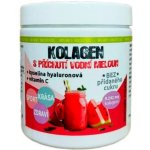 Kolagen s příchutí vodní meloun + Kyselina Hyaluronová + vitamín C 140 g – Hledejceny.cz