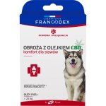 Francodex Obojek s CBD olejem 75 cm pro psy o hmotnosti nad 20 kg 1 ks. – HobbyKompas.cz