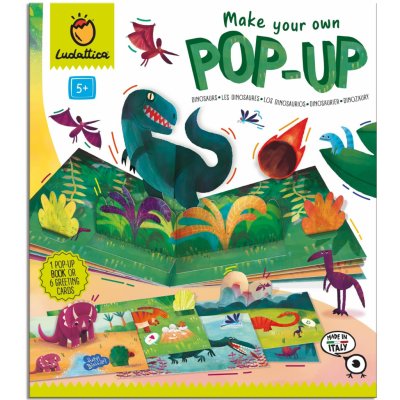 Ludattica Vytvořte si svůj první POP UP DINOSAUŘI – Hledejceny.cz