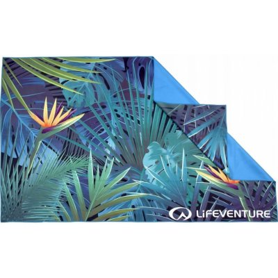 Lifeventure Ručník Printed SoftFibre Trek Towel tropical 150 x 90 cm – Zboží Dáma