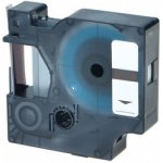 Kompatibilní páska s Dymo 40914, S0720690, 9mm x 7m, modrý tisk / bílý podklad – Zboží Živě