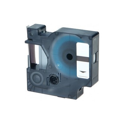 Kompatibilní páska s Dymo 40914, S0720690, 9mm x 7m, modrý tisk / bílý podklad – Zboží Živě