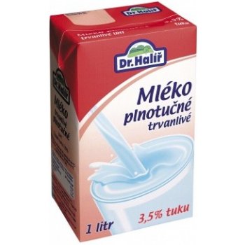 Dr. Halíř Trvanlivé plnotučné mléko 3,5% 1 l