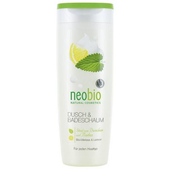 Neobio pěna do koupele a sprchový gel meduňka & citron 250 ml