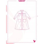 Takoy Elektronický PDF střih dámské oversize šaty z bavlny Nancy-40-46 – Hledejceny.cz