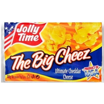 Jolly Time Popcorn The Big Cheez - popcorn se sýrovou příchutí 100 g – Zboží Mobilmania