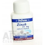 MedPharma Zinek 15mg 37 tablet – Hledejceny.cz
