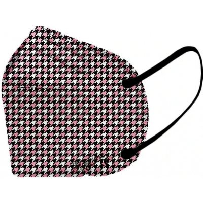 Nanolion Mask Český ultratenký Nano respirátor supreme protection FFP2 Kohoutí stopa 5 ks – Zboží Mobilmania