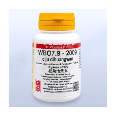 Sinecura WBO7.9 qiju dihuangwan 60 tablet – Hledejceny.cz