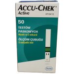 Accu-Chek Active testovací proužky 50 ks – Hledejceny.cz