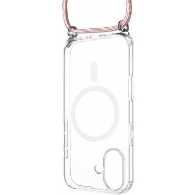 Fixed MagPure Neck s růžovou šňůrkou na krk pro Apple iPhone 17 FIXPUNM2-1600-PI – Zboží Mobilmania