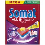 Somat tablety do myčky All in 1 Extra Lemon & Lime 75 ks – Hledejceny.cz