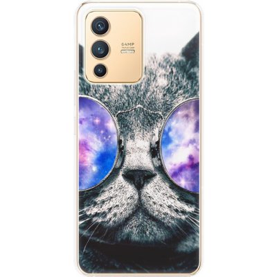 Pouzdro iSaprio - Galaxy Cat - Vivo V23 5G