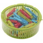 Unihouse domácí potřeby Košík s kolíčky 50 ks – Zboží Dáma Unihouse domácí potřeby Košík s kolíčky 50 ks – Zboží Dáma